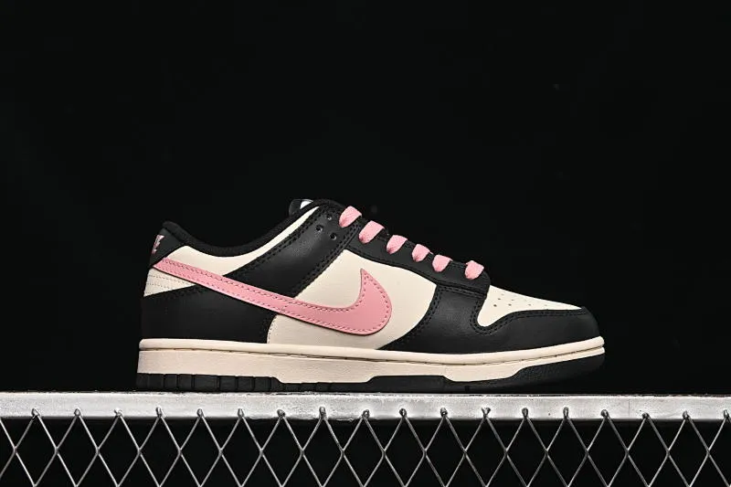 All Categories Nk SB Dunk Series Nk SB Dunk Low Low-top sneakers Nike SB Dunk Low White, black and pink color Low-top casual sneakers DD1391-100